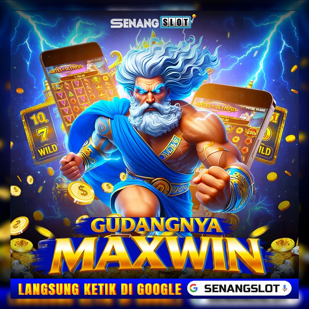 Visual kampanye utama SENANGSLOT